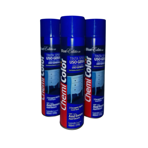 Tinta Chemicolor 400ML Azul Escuro