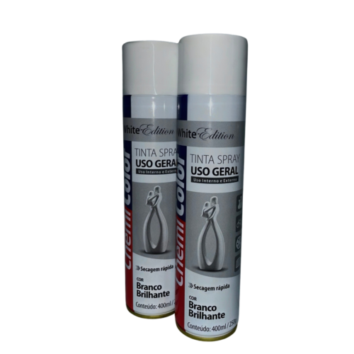 Tinta Chemicolor 400ML Branco Brilhante